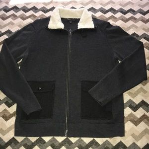 Banana Republic zip cardigan